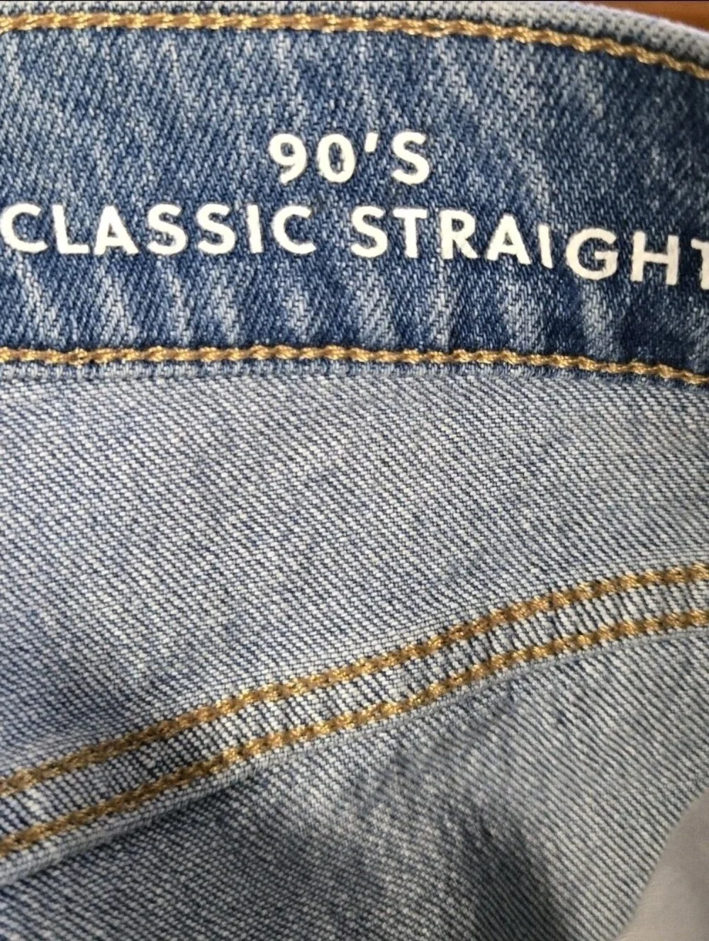 J. Crew 90s Classic Straight Leg High Rise Jean Slit Knee Womens Size 27 NEW